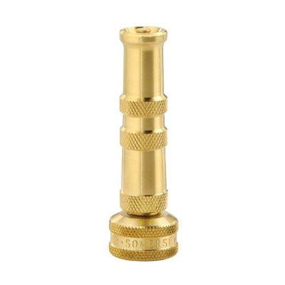 Gilmour Solid Brass Garden Hose Spray Nozzle #528T - Frostproof Growers ...