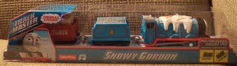 THOMAS & FRIENDS TRACKMASTER MOTORIZED SNOWY GORDON 3-PC ENGINE *NEW ...