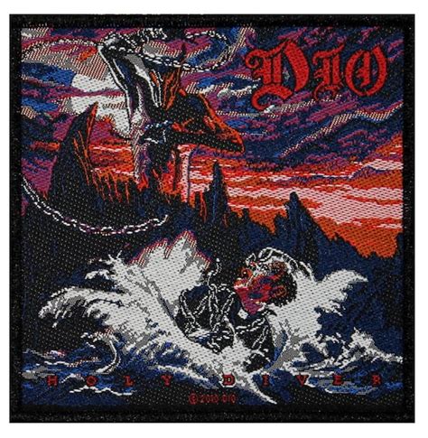 Dio Holy Diver Album Cover Art Heavy Metal Band Music Sew On