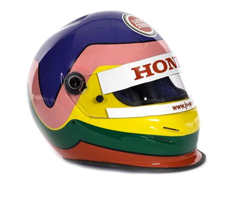 Bonhams Cars : A Jacques Villeneuve BAR Honda display helmet,