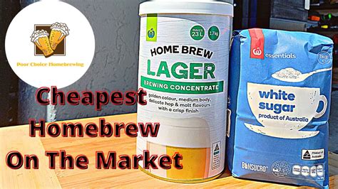 Cheapest Home Brew on the market, Woolies Larger - Brew Insight