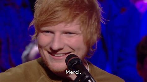 Ed Sheeran - Boat - Extrait vidéo Taratata