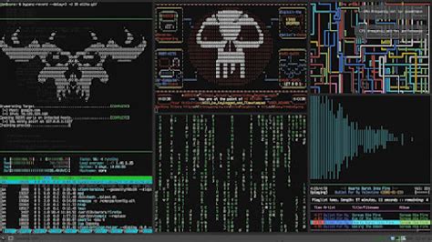 Hacker Matrix Bits Live Wallpaper