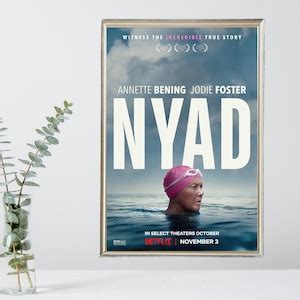 Nyad Movie Poster Vintage Movie Poster Limited Edition Collectible Film Memorabilia - Etsy