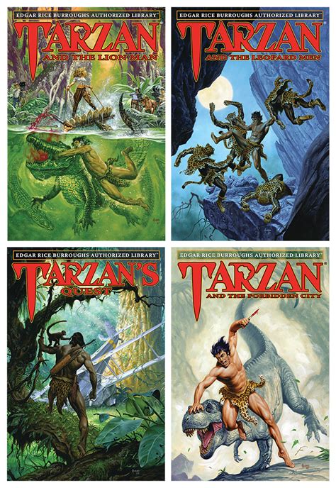 Preorder Now: Tarzan® Books #17–20Edgar Rice Burroughs Authorized Library™ > Edgar Rice Burroughs