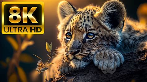 AFRICAN WILDLIFE 8K (120FPS) ULTRA HD - With Relaxing Music (Colorfully ...