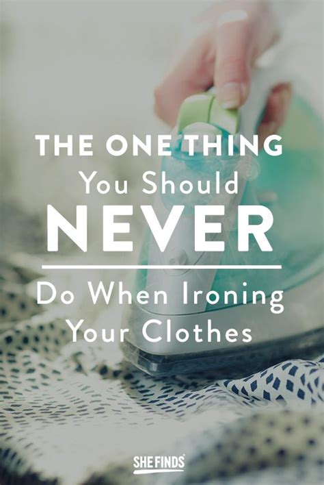 The One Thing You Should Never Do When Ironing Your Clothes | How to iron clothes, Ironing hacks ...