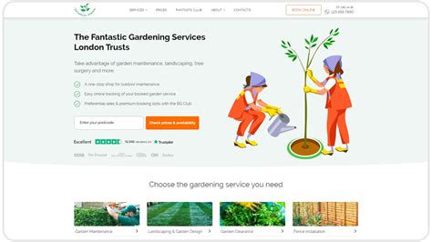 Landscaping website design best practices & solution | Nilead