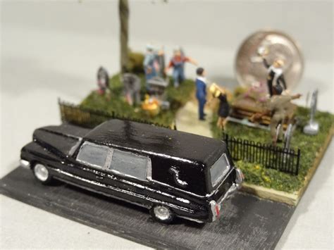 N-Scale Cemetery Diorama | Haunted dolls, Diorama, Train layouts