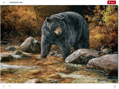 Pin by Glenda Morgan Clark on Art Inspiration - Animals | Bear paintings, Black bears art, Black ...