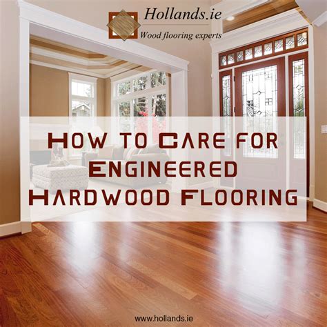 Did you know how to care for #EngineeredHardwood flooring? This #GIF from Hollands.ie shall ...