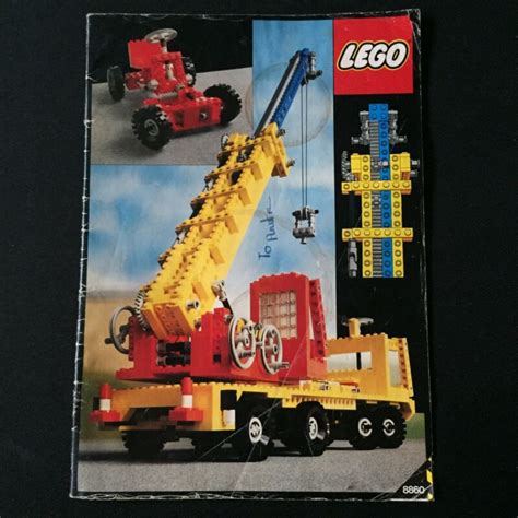 LEGO TECHNIC 8860 VINTAGE 70s INSTRUCTION MANUAL Book Vehicle Toy Car Chassis -- Antique Price ...