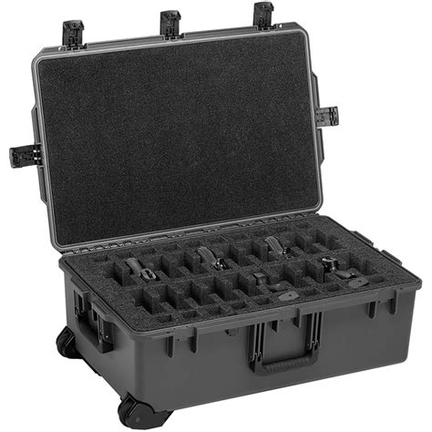 Pelican iM2950 Case with Custom Foam for 20 M9/1911 Pistols - Black