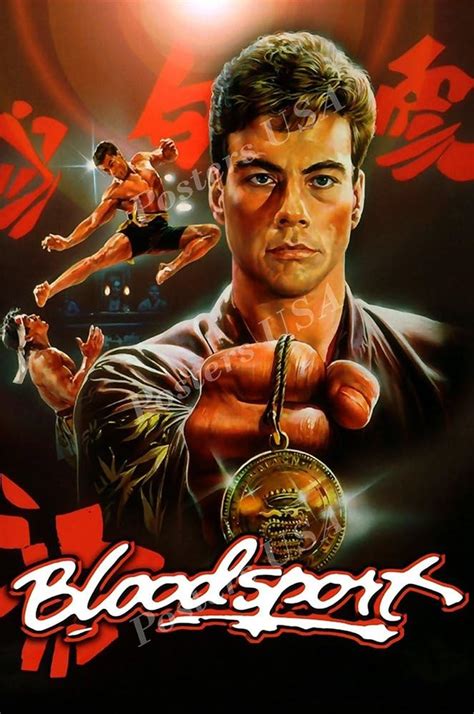 Posters USA - Van Damme Blood Sport Movie Poster GLOSSY FINISH - FIL186 ...