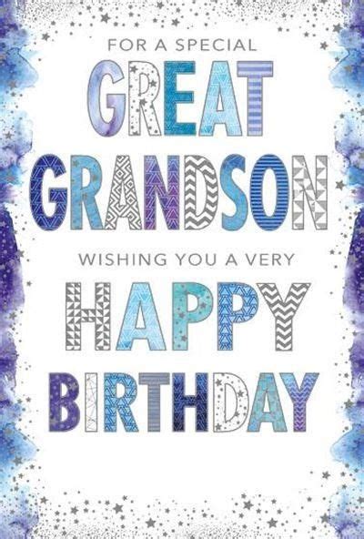 Great-Grandson Birthday - Graphic Text | Grandson birthday, Grandson birthday wishes, Birthday ...