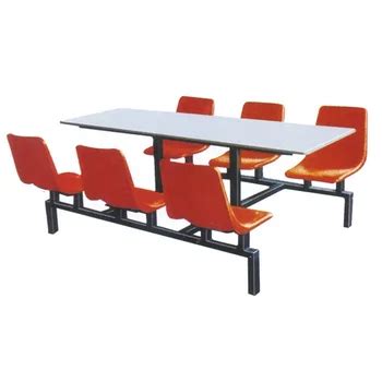 School Cafeteria Tables For Students,4 Seats Metal Frame Tables - Buy ...