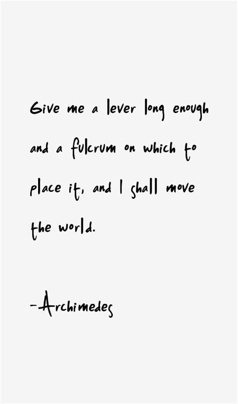 Archimedes Quotes & Sayings