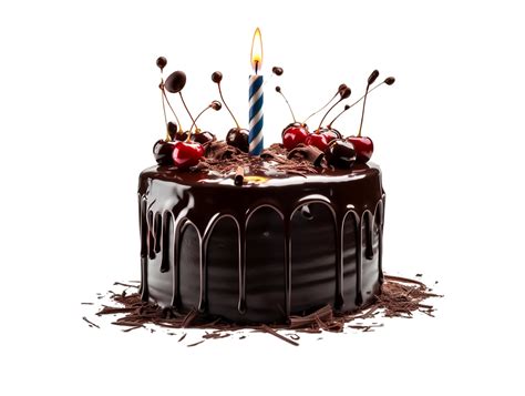 Birthday Cake Png, Happy birthday Cake, birthday Cake Transparent Background AI Generative ...