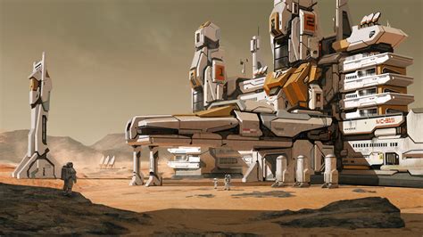 ArtStation - "Mars Colony 1"