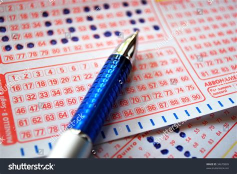 Lucky Lottery Ticket Stock Photo 34670899 : Shutterstock