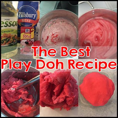 The Best Play Doh Recipe | Time 4 Kindergarten