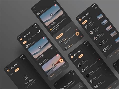 25 Dark Mode UI Design Examples | EASEOUT