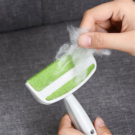 1PC Clothes Brush Lint Remover Fabric Washable Lint Roller Sticky Silicone Dust Wiper Pet Hair ...