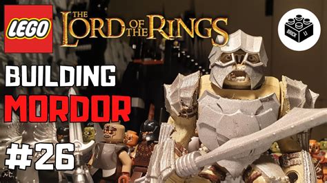 LEGO LOTR: Building Mordor in LEGO || Episode 26: Custom Armored Trolls, Witch King and more ...