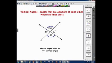 Vertical Angles Versus Linear Pair Worksheet