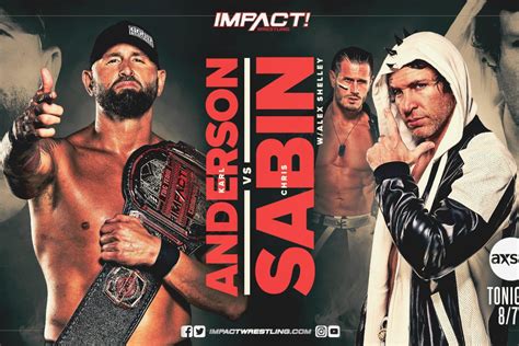 IMPACT Wrestling Results for 12/15/20 Karl Anderson vs Chris Sabin ...