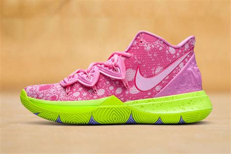 Official Look At The Upcoming Adorable Nike Kyrie x Spongebob ...