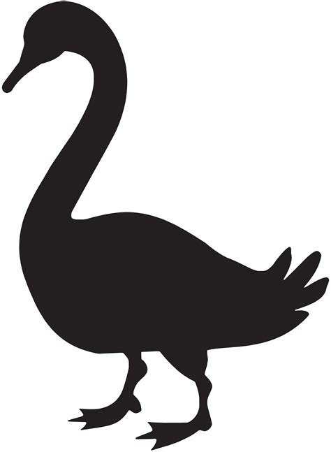 Goose Duck Silhouette Clip art - Goose Silhouette PNG Clip Art Image png download - 5860*8000 ...