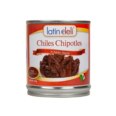 Chipotle Chilli Peppers in Adobo Sauce 215g