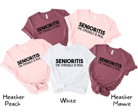 2023 Shirt, Senioritis Graduation Shirt, 2023 Graduation Squad Shirt, Graduation Shirt, Class of ...