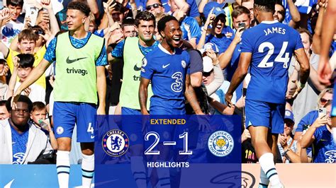 Chelsea 2-1 Leicester City | Premier League Extended Highlights | Video ...