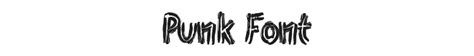 Punk Font Download - Fonts4Free