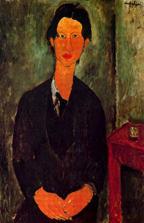 Portrait of Chaim Soutine - Amedeo Modigliani - WikiArt.org ...