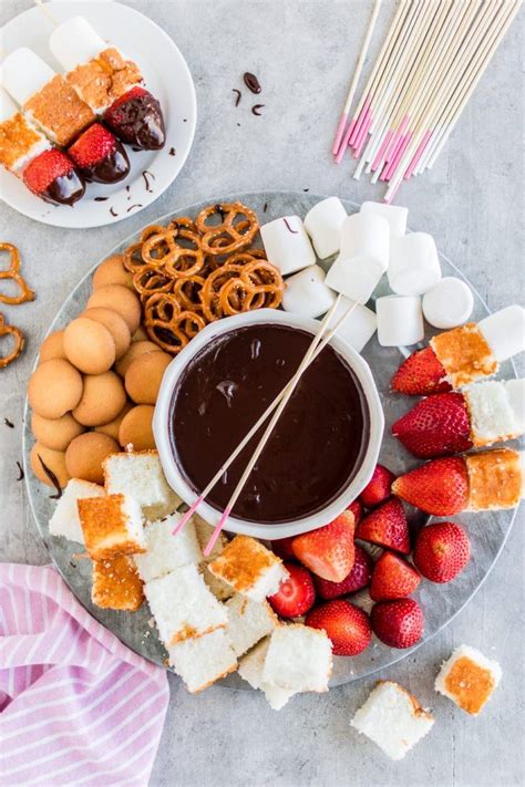 Easy Chocolate Fondue | Recipe | Chocolate fondue recipe, Fondue ...