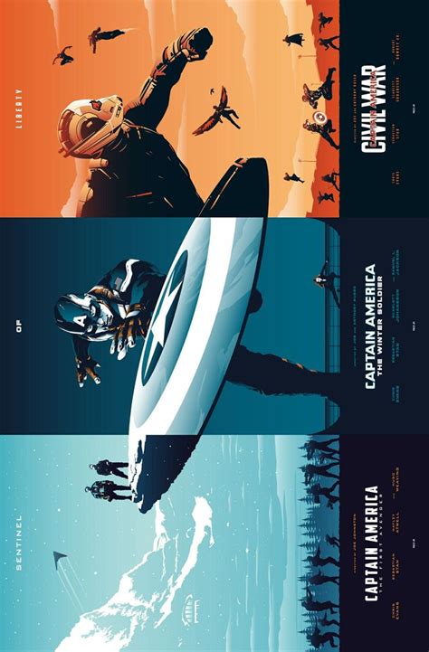 Captain America Trilogy Posters | Marvel superheroes, Marvel movie ...