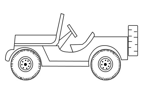 Free Jeep Coloring Pages To Print