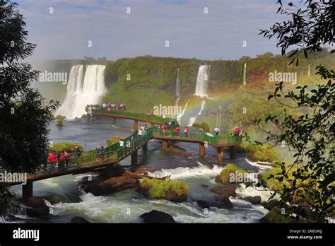 Iguazu Falls - Puerto Iguazu Stock Photo - Alamy