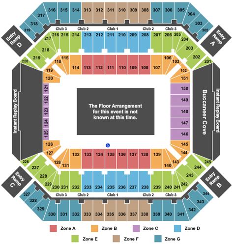 Raymond James Stadium Seating Chart - Tampa