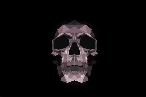 Low Poly skull by Evergarden13 on DeviantArt