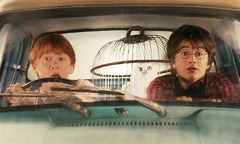 Me and Ron flying car | Harry Potter Amino