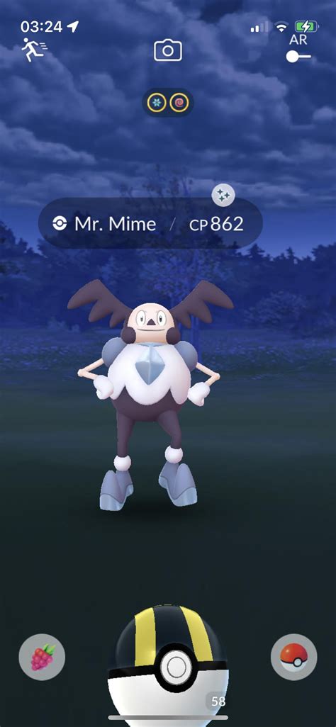 Shiny Galarian mr mime : r/pokemongo