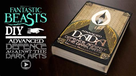 Advanced Defence Against the Dark Arts Book DADA - Fantastic Beasts DIY ...