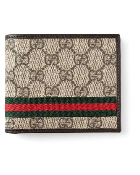 Gucci Monogram Wallet for Men | Lyst