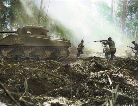 Breathtaking Colorized Photos Show the Horror of the War in the Pacific ...