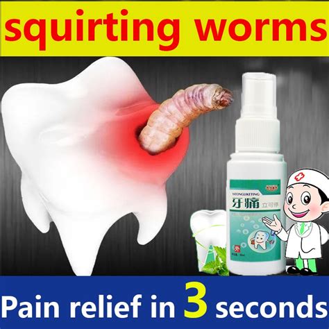 35ml Toothache oral spray toothache reliever teeth care pain relief gum inflammation and ...