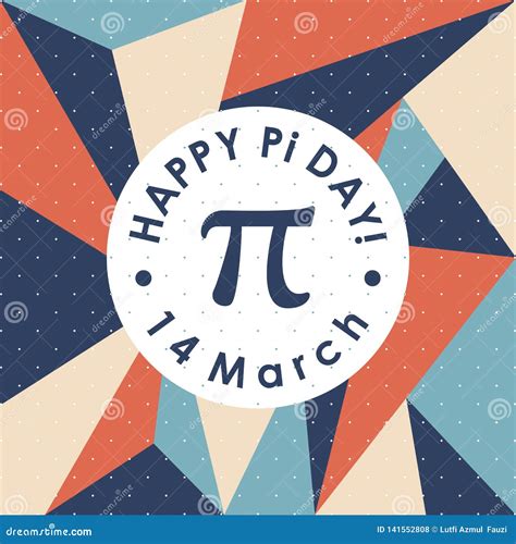 Happy Pi Day. Celebrate Pi Day. March 14th. 3.14 - Vector Stock Vector - Illustration of ...